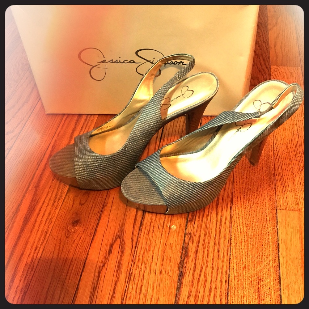 Jessica Simpson Peep Toe Pumps